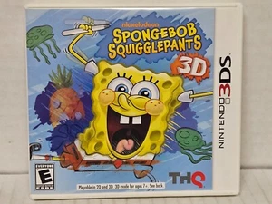 SpongeBob SquigglePants 3D (Nintendo 3DS, 2011) komplett mit Handbuch getestet - Bild 1 von 7