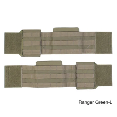 PEW Tactical Thorax MOLLE Tubes Cummerbund w/ Side Plate HSP Style Modular Camo - Image 1 of 4