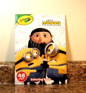 Crayola Minions Rise Of Gru Coloring Book NEW - Picture 1 of 4