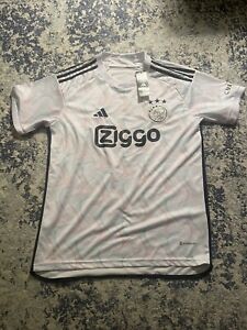 Ajax Amsterdam 23-24 Away Kit, Slim Fit, Adidas, White Size L