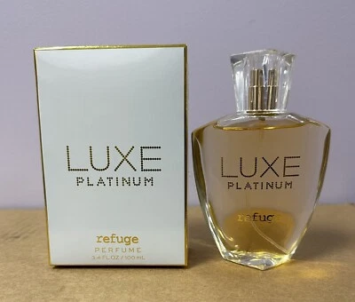 Charlotte Russe REFUGE LUXE PLATINUM Perfume 3.4 fl.oz/ 100ml New In Box - Image 1 of 4