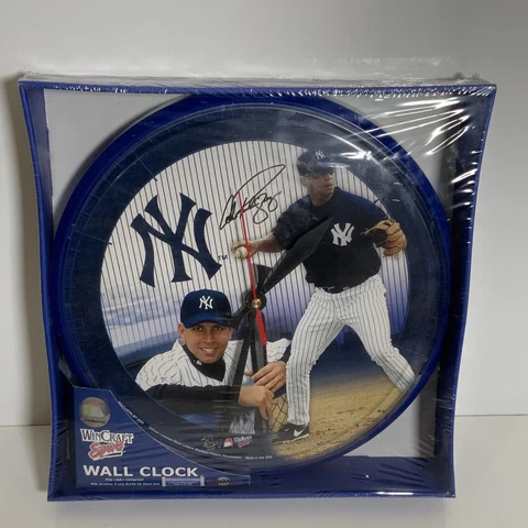 Alex Rodriguez New York Yankees MLB Baseball 12" Logo Round Wall Clock Cover
