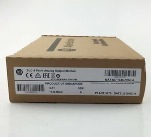 Factory Sealed AB 1746-NO4I SER A SLC 500 Analog Ouput Module 1746NO4I New - Picture 1 of 3