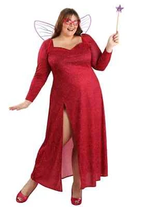Plus Size Shrek Fairy Godmother Costume for Women - Picture 1 of 1