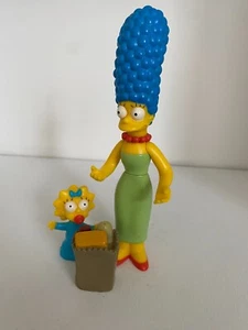 Playmates Interactivo The Simpsons Serie 1 Marge & Maggie Simpson Figuras Wos - Imagen 1 de 5