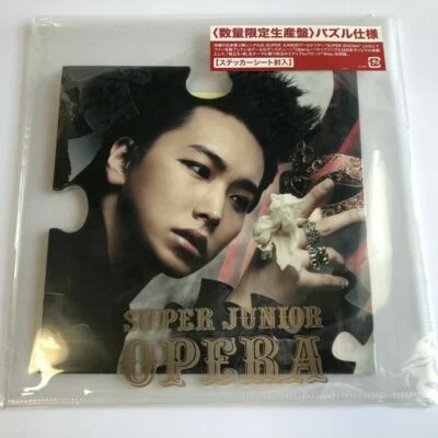 SUPER JUNIOR Opera SUNGMIN ver. CD Limited quantity puzzle specification JAPAN Foto 1 de 3