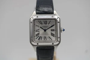 Cartier Santos Dumont WSSA0023 Caja y papeles 2021 - Imagen 1 de 13
