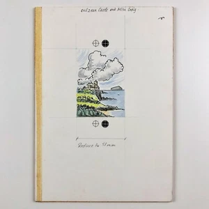 Artwork for Royal Mail Culzean Castle and Ailsa Craig design Ruari McLean Assoc - Afbeelding 1 van 7