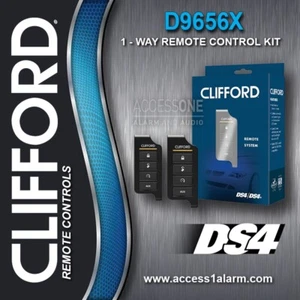 Clifford D9656X 1-Wege 1/2 Meile DS3 DS4 Fernbedienung Kit mit Antenne - Bild 1 von 3