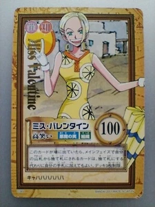 " Miss Valentine " C393 One Piece Carddass Hyper Battle 2001 BANDAI TCG Japan - Picture 1 of 11