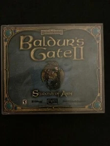 Baldur's Gate II 2 Shadows of Amn - PC Game RPG AD&D Dungeons Dragons BioWare - Picture 1 of 4