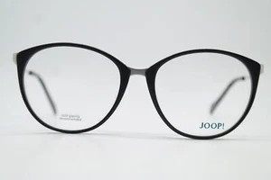 Brille JOOP 82048 Schwarz Silber Oval Brillengestell eyeglasses Neu - Picture 1 of 6