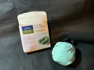 Füllbares Nackenkissen 100 % recyceltes Polyester neu mit Karton kostenloser Versand - Bild 1 von 5