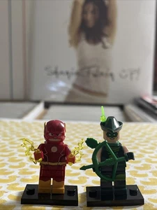 Lote FIGURA MINIFIGURA CLÁSICA FLECHA VERDE FLASH DC lego batman liga de la justicia - Imagen 1 de 4