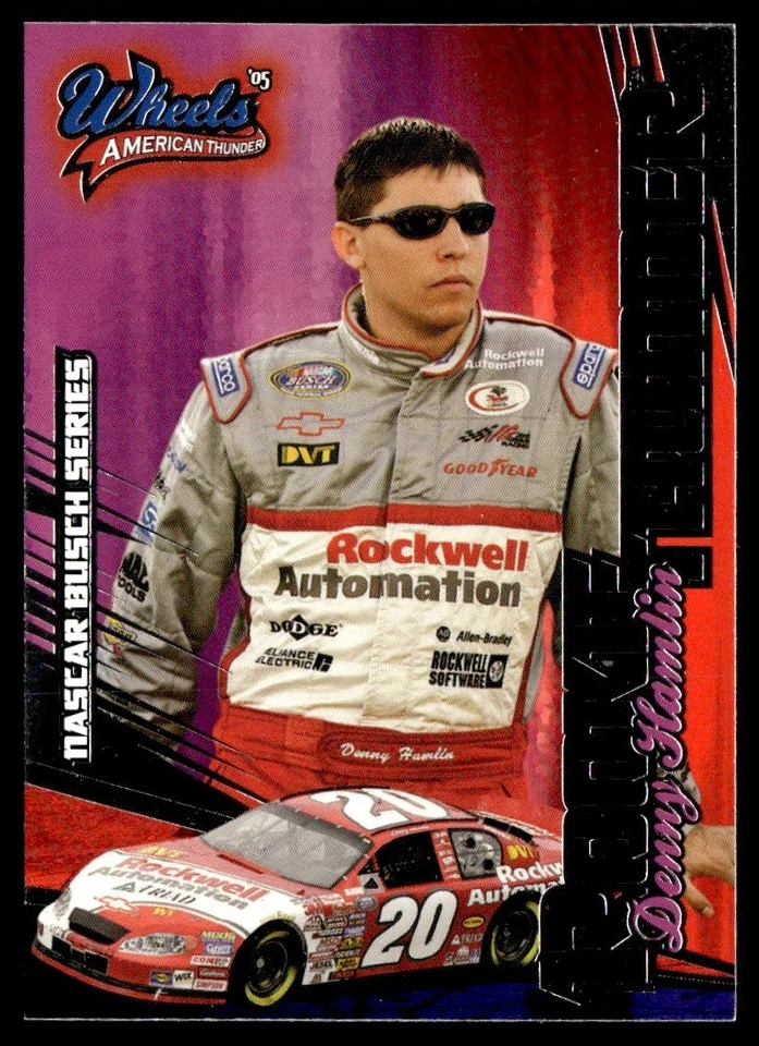 2005 Wheels American Rookie Thunder Denny Hamlin #89 - Image 1 of 2