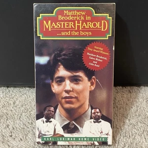 Master Harold and the Boys VHS Matthew Broderick Rare OOP Tested - Bild 1 von 8