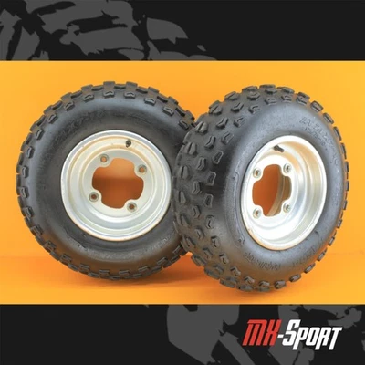 06-08 2004 Arctic Cat DVX250 DVX OEM Front Wheels Rims Tires Set Rim Wheel  - Image 1 of 4