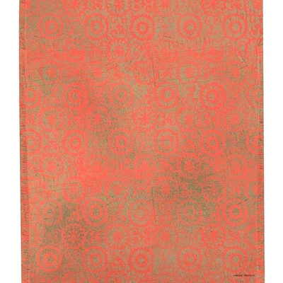 Made in USA Decorative Throw Blanket Aviary Abstract Feather 50x60" NEW - A6360 - Image 1 of 3