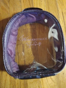 Taylor Swift Wonderstruck Clear Zippered Cosmetic Bag - Picture 1 of 1