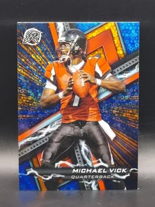 Michael Vick 2024 Topps Composite Resurgence Blue Disco Card #96 Atlanta Falcons - Picture 1 of 2