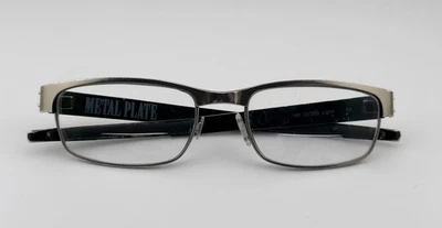 Gafas Oakley PLACA DE METAL 22-200 plateadas claras 53-18-140 - SOLO MARCO (#1) Foto 1 de 4