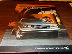 1984 GMC Caballero Sales Brochure - Picture 1 of 4