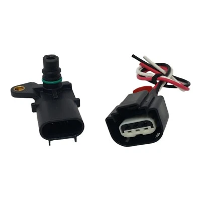 NUEVO Sensor MAP Presión Colector + Conector Para Chrysler Dodge Jeep SRT 07-20 Foto 1 de 4
