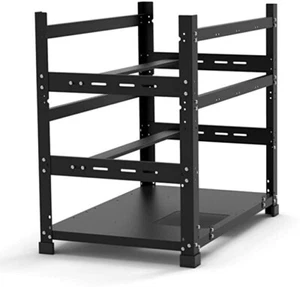 Châssis 12 cartes graphiques rig de minage crypto/IA, Open Mining frame 12 GPU - Afbeelding 1 van 7