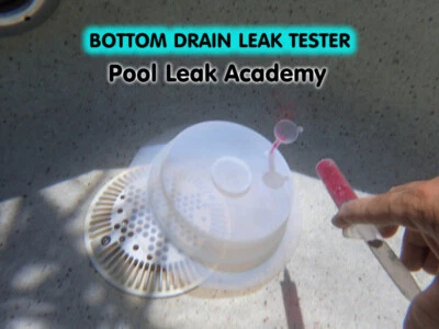 SWIMMING POOL BOTTOM DRAIN LEAK TESTER -SMALL - Image 1 of 4