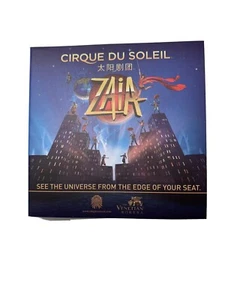 Bloc de notas Cirque du Soleil Zaia Las Vegas Nevada espectáculo de teatro casino veneciano nuevo - Imagen 1 de 5