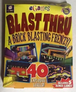 Juegos de PC NUEVO Blast Thru plus 5 juegos de bonificación CD ROM para Windows 95 98 - Imagen 1 de 6
