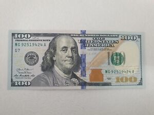 Dollari Americani Rimanenti Di Vacanza - 1 Banconota Da 100 $, Anno 2013