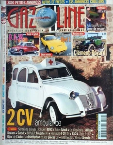 GAZOLINE n°110 - DKW RENNET BONNET Djet 1 CLEMENT BAYARD CITROËN 2CV Ambulance - Picture 1 of 1