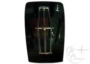 1994 Lincoln Continental Trunk Lock Emblem Black Applique - Imagen 1 de 2