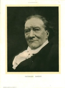 Publicité ancienne Victorien Sardou 1908 issue de magazine - Imagen 1 de 1
