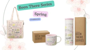 Starbucks Been There Series Japón Spring Botellas Acero Inoxidable Taza Bolsa 2025 - Imagen 1 de 22