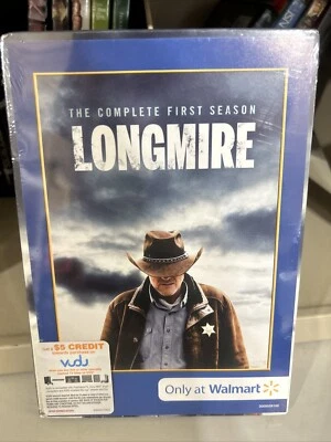 Longmire The Complete First Season DVD Set 2012 New WALMART EDITION - Image 1 of 3