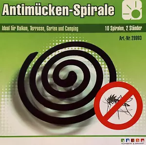 50 Anti-Mückenspiralen gegen Mücken Mückenschutz Mückenspirale Insekten Moskito - Bild 1 von 4