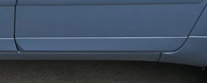 A4 B7 8E NUR Zierleiste Leiste Abdeckung Tür hinten links unten blau LY5J - Bild 1 von 2
