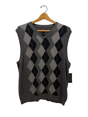 Structure Coal Mine Heather Vest 100% Cotton Gray Men’s Size Large NWT $40 MSRP - Image 1 of 4