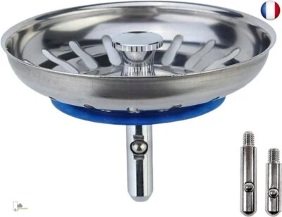 ‎MINISMUS Minismus Panier pour Bonde d'Évier de Cuisine - Crépine Universelle Acier I