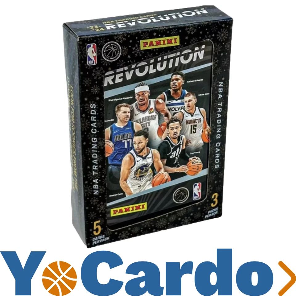2023-24 Panini Revolution Basketball NBA Winter Tin Box