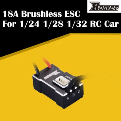 Rocket mini 18A Brushless ESC for Kyosho 1/24 1/28 1/32 RC Mini-Z Drift Car - Image 1 of 4