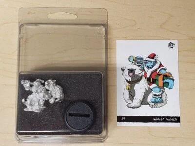 Reloj de invierno MiniCrate #39 (diciembre 2020) edición limitada prensa privada Foto 1 de 4