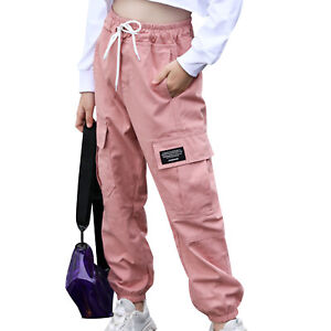 Pink Cargo Pants for Girls for sale | eBay