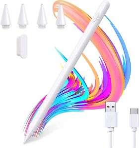 Stylus Pen for iPad (2018-2023),10mins Charge, Palm Rejection, Tilting Detection