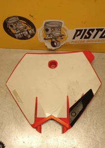 PLASTIQUE PLAQUE NUMERO KTM 125 SX 1998 1999 2000 2001 2002 250 - Imagen 1 de 2