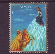 Latvia 2008. Mythology. MNH. Pf.**