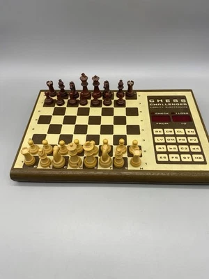 Fidelity Chess Challenger  Vintage Electronic Chess Game - TESTED - Missing Pawn - Image 1 of 4