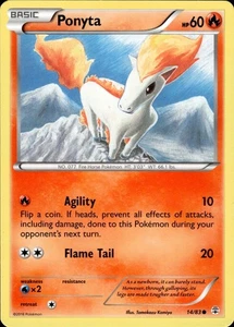 Ponyta Common Generations 14/83 casi nuevo - Imagen 1 de 2